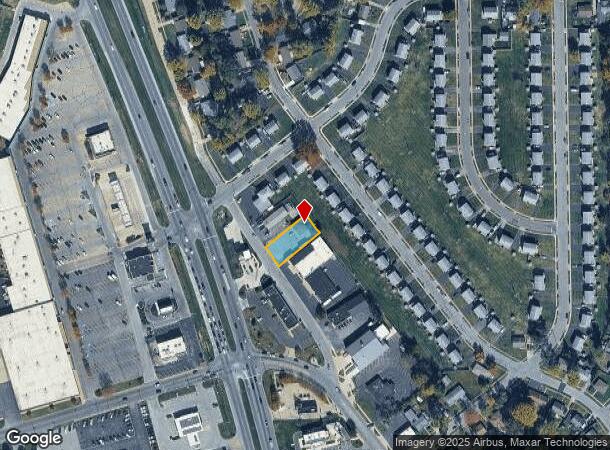  1767 N Main St, Franklin, IN Parcel Map