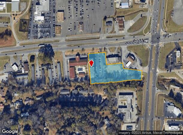 651 Skyland Blvd E, Tuscaloosa, AL Parcel Map