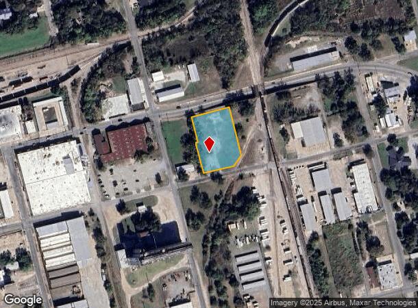  517 E Pecan St, Sherman, TX Parcel Map