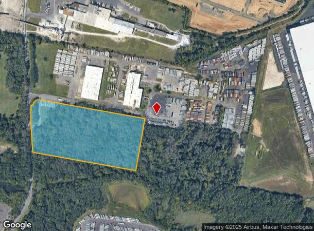 1804 River Rd, Burlington, NJ Parcel Map