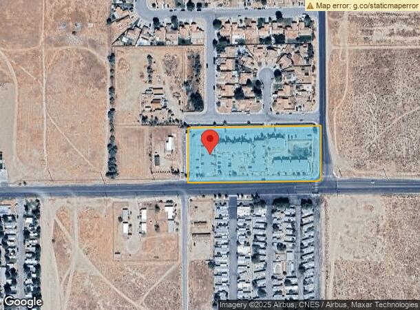  1047 W Rosamond Blvd, Rosamond, CA Parcel Map