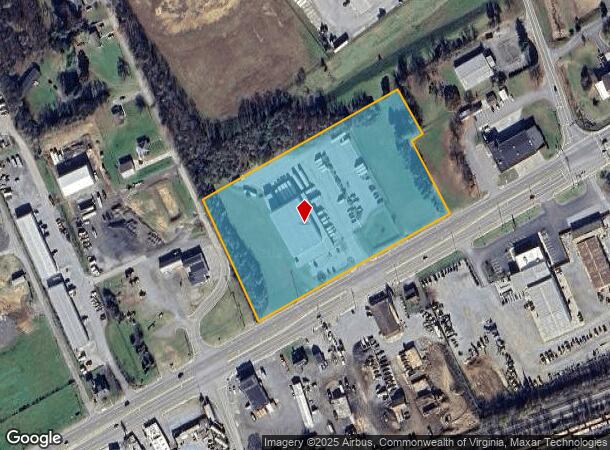 3941 W Main St, Salem, VA Parcel Map