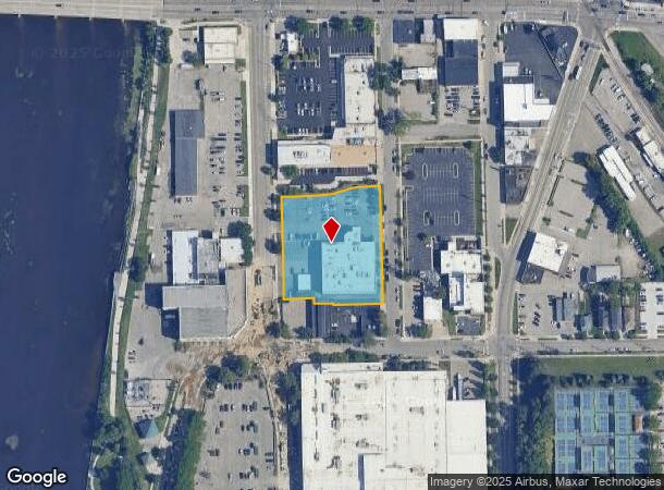  1120 Monroe Ave Nw, Grand Rapids, MI Parcel Map
