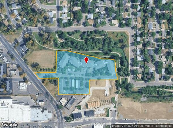 9555 W 59Th Ave, Arvada, CO Parcel Map