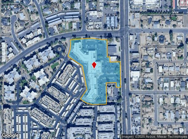  1290 N Scottsdale Rd, Tempe, AZ Parcel Map