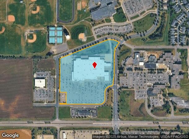 1752 N Frontage Rd, Hastings, MN Parcel Map