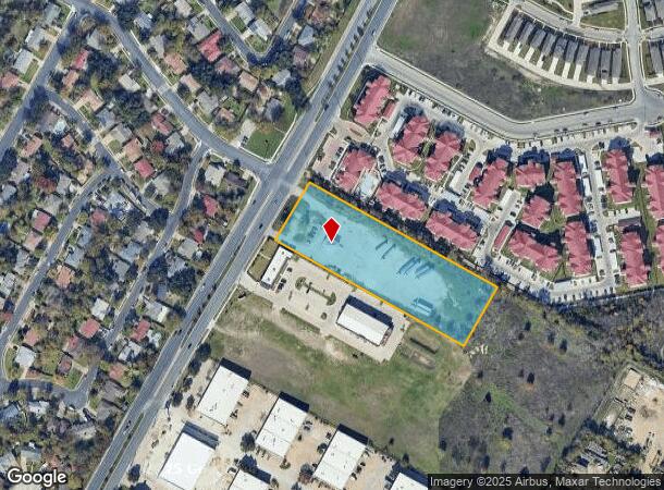 9807 Dessau Rd, Austin, TX Parcel Map