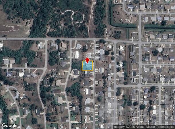  438 Granada Blvd, North Port, FL Parcel Map