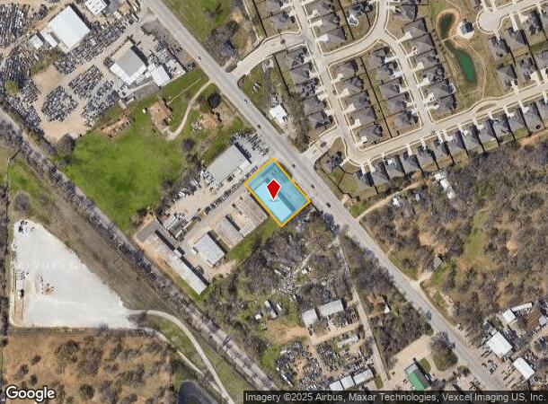 7996 Mansfield Hwy, Kennedale, TX Parcel Map