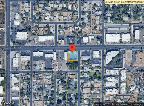  2521 E Thomas Rd, Phoenix, AZ Parcel Map