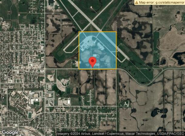  2121 13Th St Ne, Jamestown, ND Parcel Map