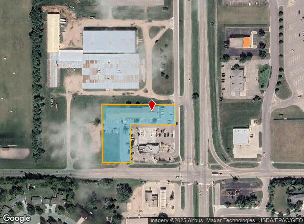 1821 University Ave, Crookston, MN Parcel Map