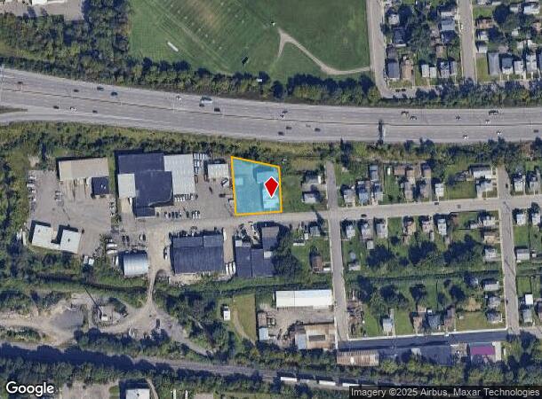  111 Brown St, Johnson City, NY Parcel Map