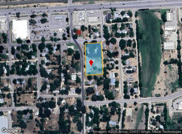  2001 Avenue E, Hondo, TX Parcel Map