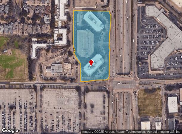  9101 N Central Expy, Dallas, TX Parcel Map