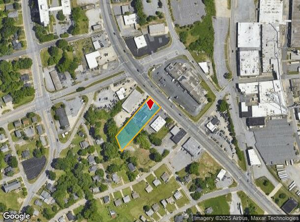  1222 S Main St, High Point, NC Parcel Map
