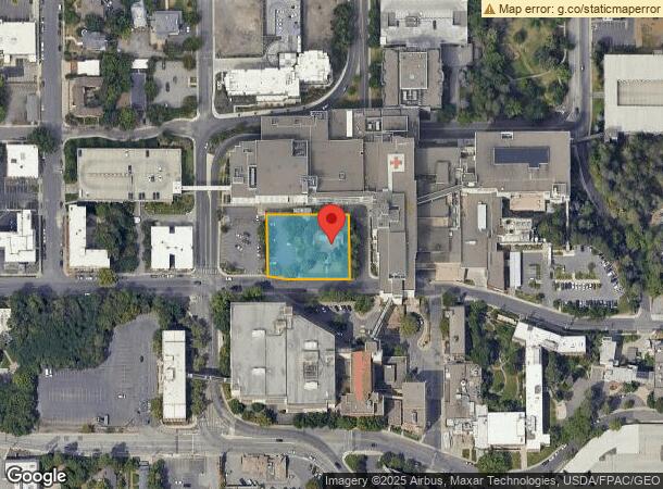  104 W 8Th Ave, Spokane, WA Parcel Map