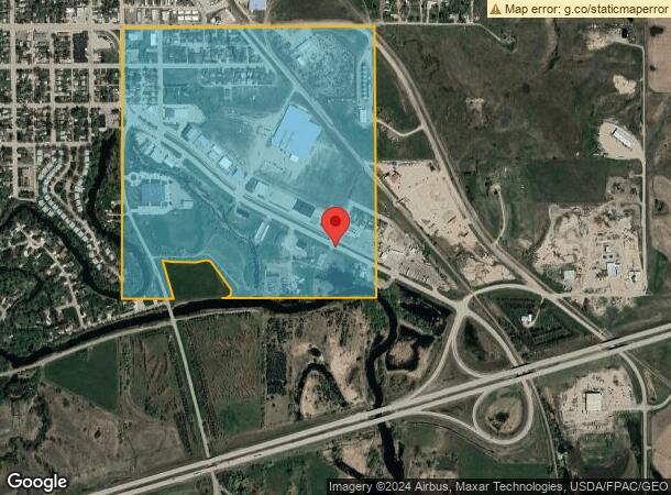  1602 Business Loop E, Jamestown, ND Parcel Map