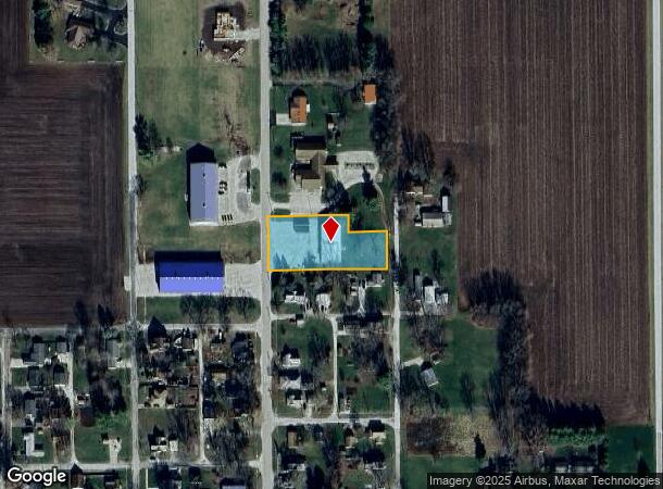 N Broadway, Newman, IL Parcel Map