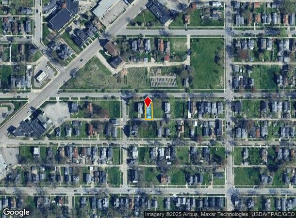 543 Walbridge Ave, Toledo, OH Parcel Map