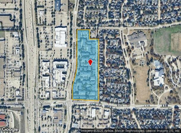 5945 W Parker Rd, Plano, TX Parcel Map