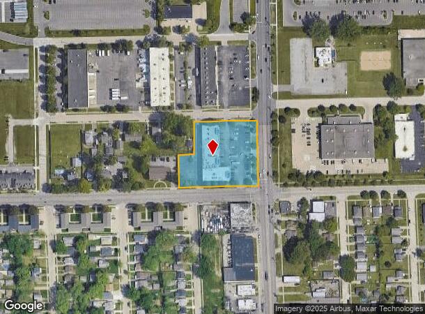  24009 Dequindre Rd, Hazel Park, MI Parcel Map
