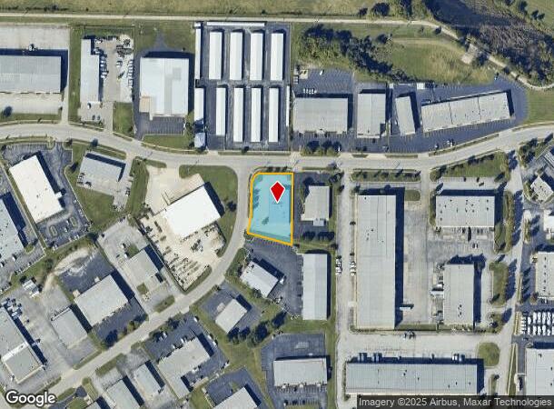 2020 W Vista St, Springfield, MO Parcel Map