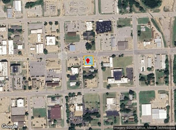  416 E Dewey Ave, Sapulpa, OK Parcel Map