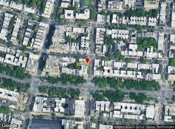  166 Rogers Ave, Brooklyn, NY Parcel Map