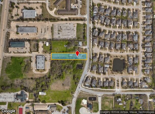  1208 Whitley Rd, Keller, TX Parcel Map