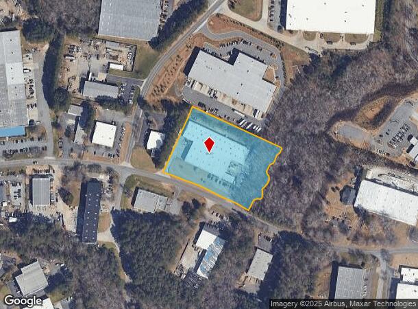  1900 Grassland Pky, Alpharetta, GA Parcel Map