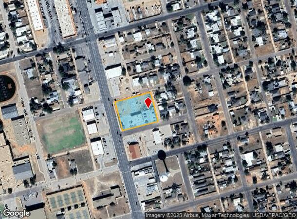  610 N Main St, Andrews, TX Parcel Map