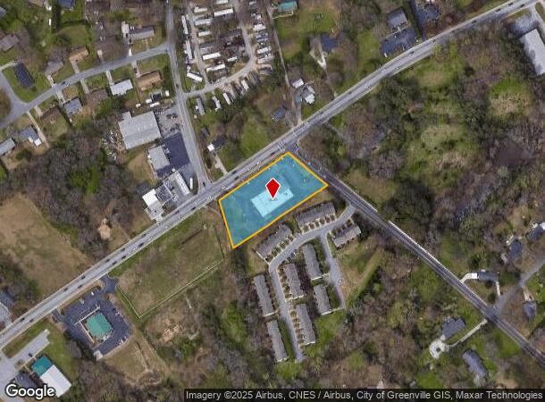 224 E Butler Rd, Mauldin, SC Parcel Map