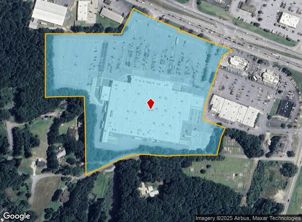  4166 Jimmy Lee Smith Pkwy, Hiram, GA Parcel Map