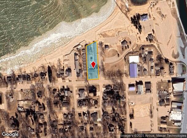  158 W Spring St, Port Austin, MI Parcel Map