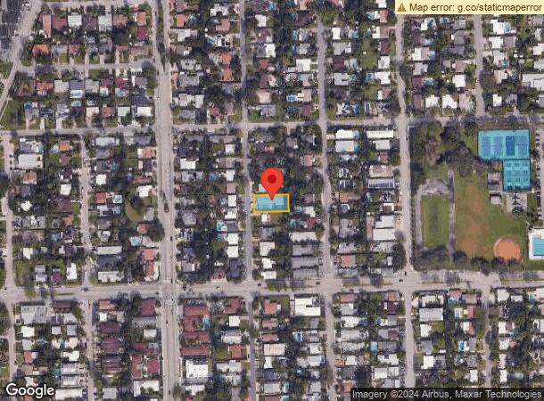  1324 Ne 16Th Ave, Fort Lauderdale, FL Parcel Map