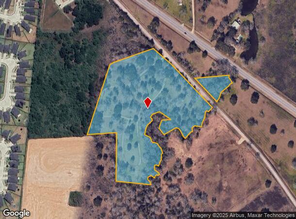  7420 Wallis St, Fulshear, TX Parcel Map