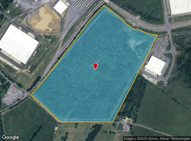 345 Redbud Rd, Winchester, VA Parcel Map