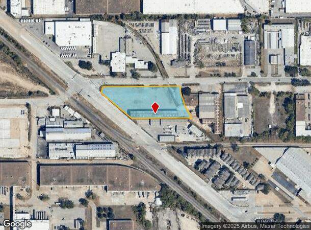 3601 W 12Th St, Houston, TX Parcel Map