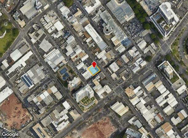  885 Queen St, Honolulu, HI Parcel Map