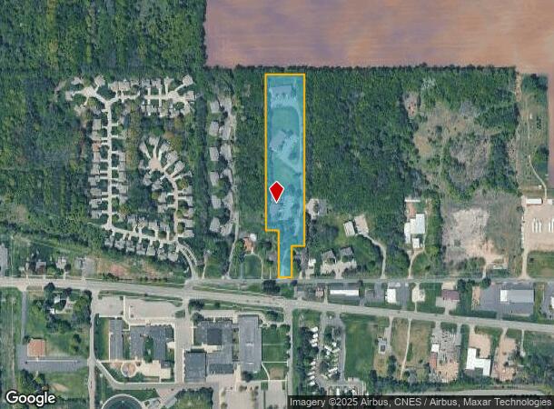 9605 E D Ave, Richland, MI Parcel Map