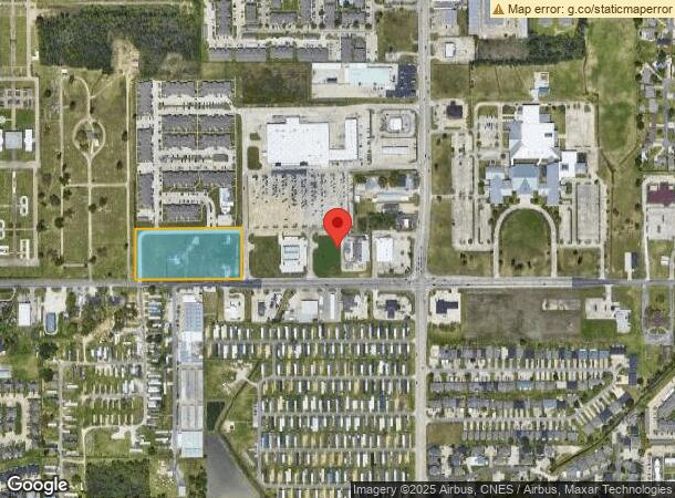  2124 Country Club Rd, Lake Charles, LA Parcel Map