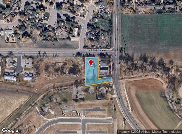 1031 Conifer St, Fort Collins, CO Parcel Map