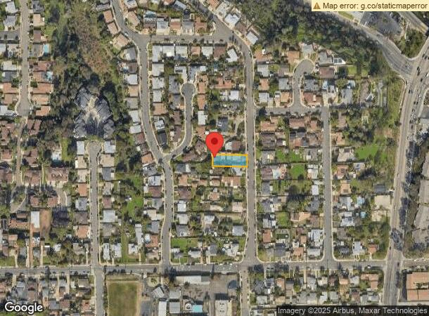  5160 69Th St, San Diego, CA Parcel Map