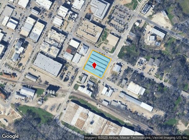  300 E Jefferson St, Waxahachie, TX Parcel Map