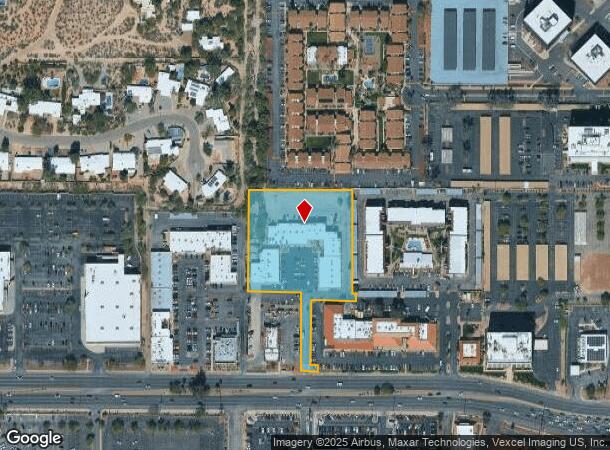 6121 E Broadway Blvd, Tucson, AZ Parcel Map