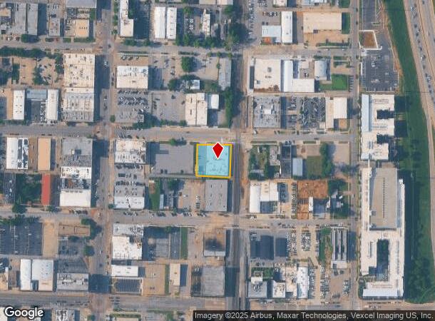 8 Nw 8Th St, Oklahoma City, OK Parcel Map