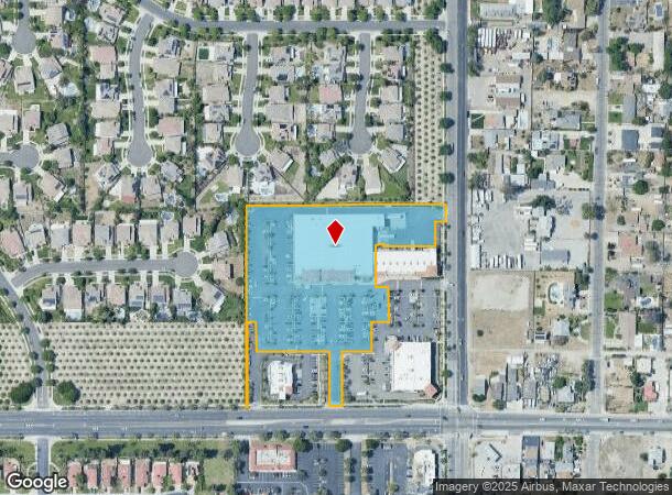 1775 E Lugonia Ave, Redlands, CA Parcel Map