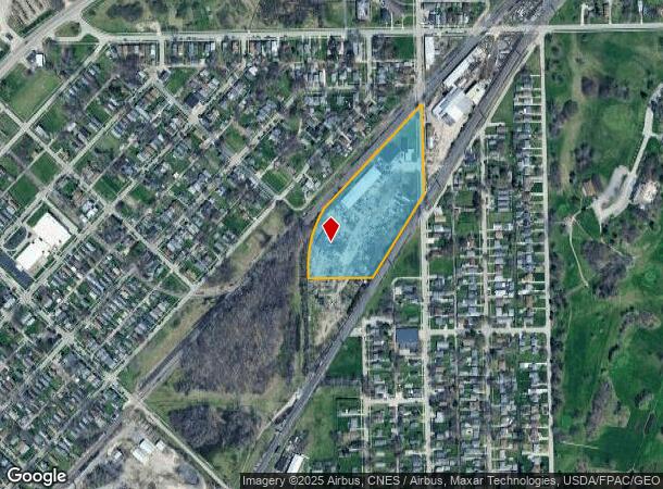 755 N Wheeling St, Toledo, OH Parcel Map