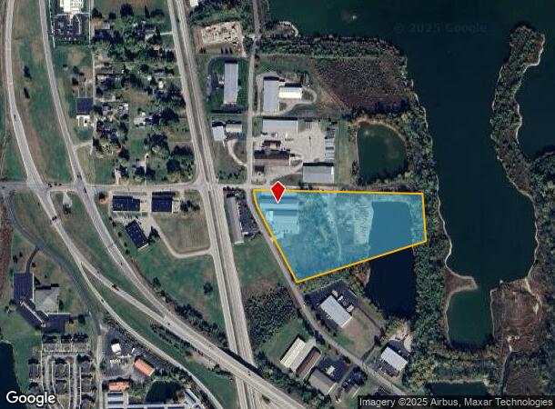 4389 N Long Rd, Columbus, IN Parcel Map